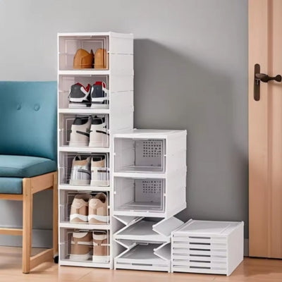Boite-rangement-chaussures-pliable-pratique