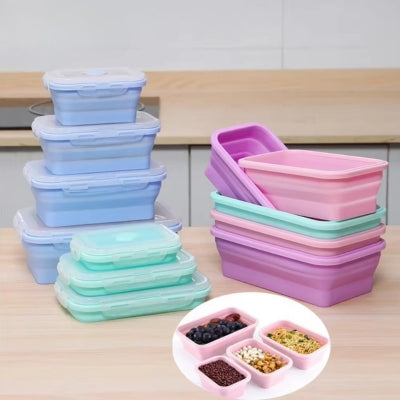 Boites-plastiques-alimentaire-pliable-violette