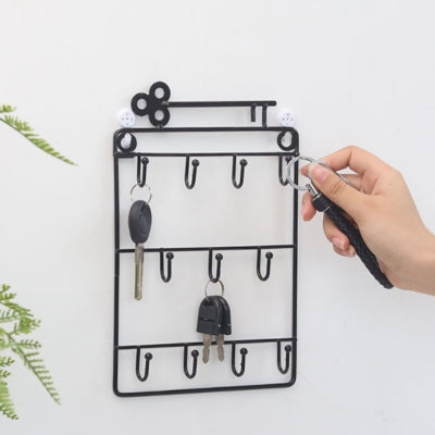 Rangement-des-cles-metal-mural