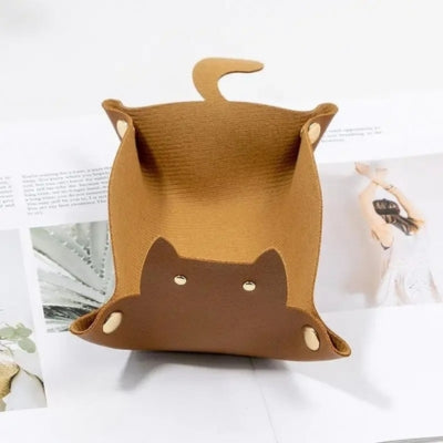Vide-poche-chat-camel