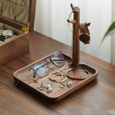 Vide-poches-bois-arbre-acacias-carre-lunettes