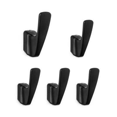 lot-5-pateres-modernes-aluminium-noires-mat