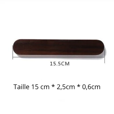 porte clé bois noyer magnétique taille l