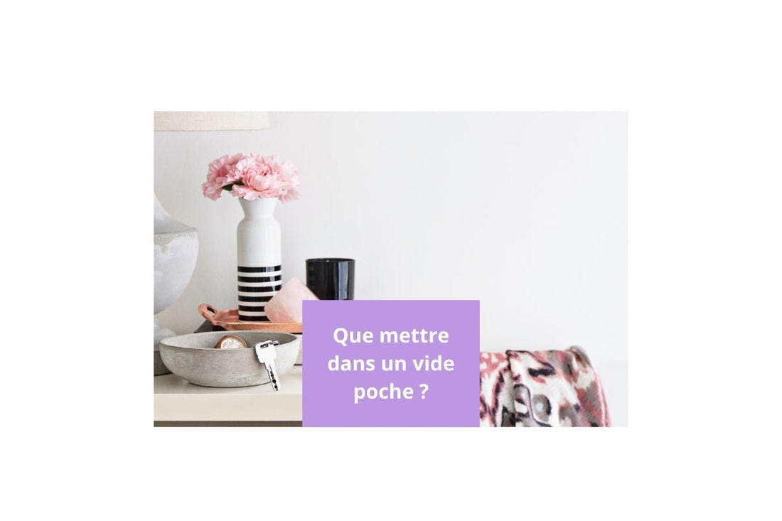 Que mettre dans un vide poche ? - Fée qui Range
