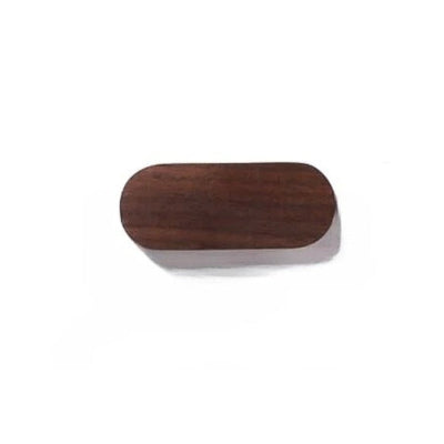 Aimant porte clés taille S bois noyer