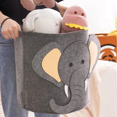 Panier-rangement-jouet-elephant-portable