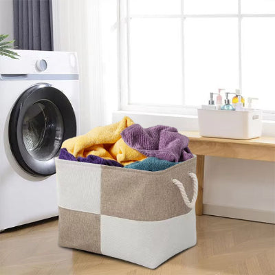 Panier-rangement-rectangle-linge