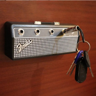 Porte-cle-mural-ampli-guitare-rangement-cles-entree