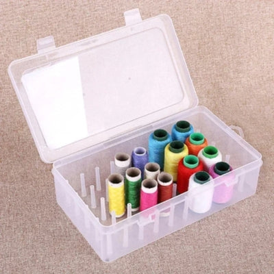Rangement-boite-plastique-bobines-de-fil-blanc