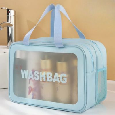 Trousse-de-toilette-waterproof-bleue