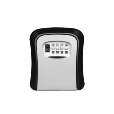 Boite-a-cle-metal-securisee-grise-et-noire