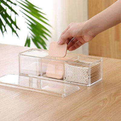 Boite-de-rangement-en-plastique-transparente-compartiments-fermee