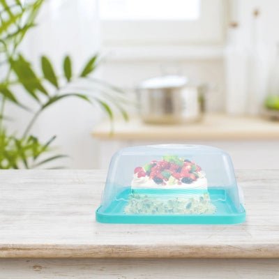 Boite-transport-gateau-carree-bleue