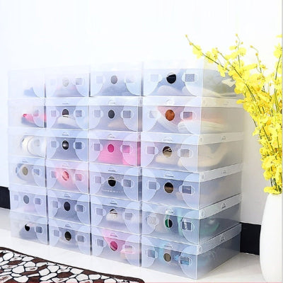 boites transparentes chaussures plasticbox empilables
