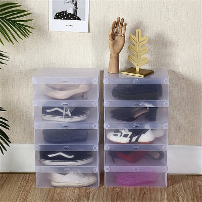 boites transparentes chaussures plasticbox plastique