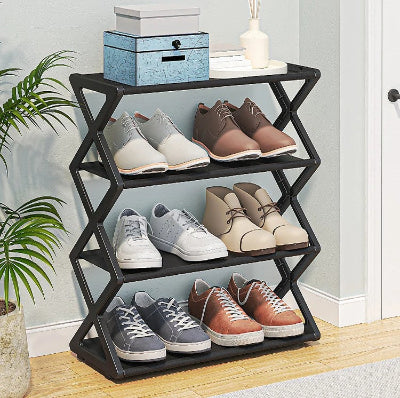 etagère à chaussures crossrack noir