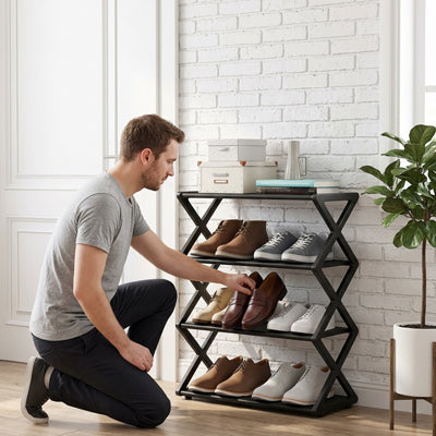 etagère à chaussures crossrack pratique