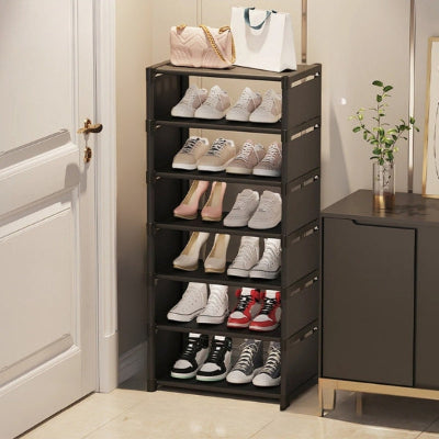 etagere pour rangement chaussures blacknest 7 etages