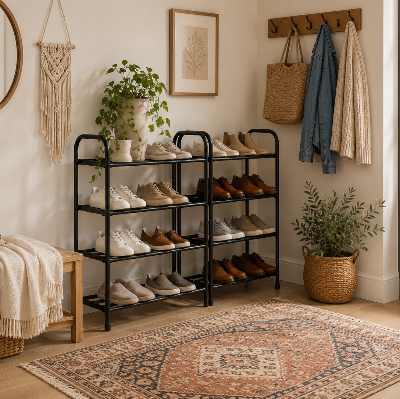 etagères à chaussures extendrack 4 étages 