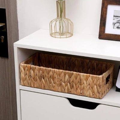 panier rangement jacinthe eau dans commode entrée