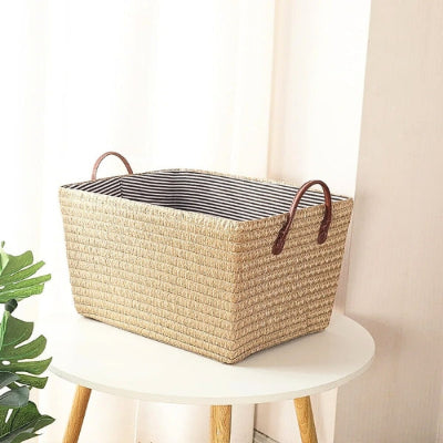 panier rangement zen japonais coloris naturel