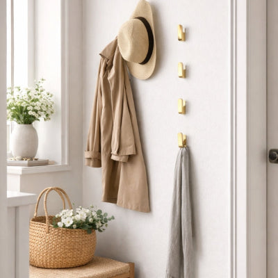 patere en laiton minimalhook décoratives
