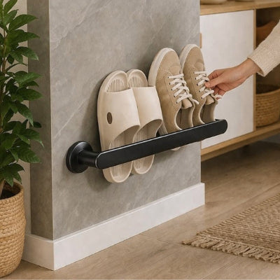 porte chaussures mural bendblack pratique