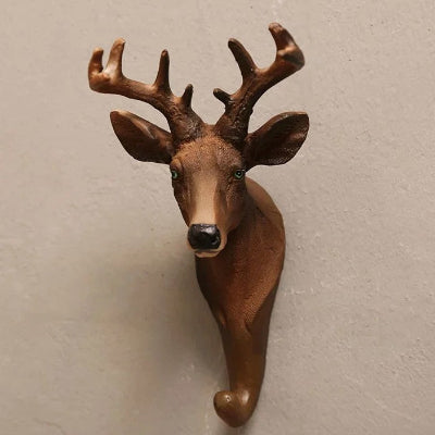 porte cle mural decoratif realdeerkey réaliste