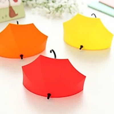 Porte-cle-mural-parapluie-rouge-orange-jaune