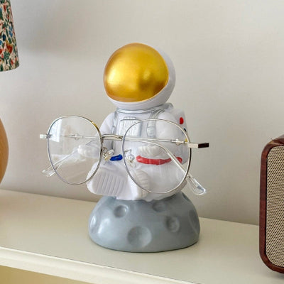 lampe porte lunettes astronaute commode blanche