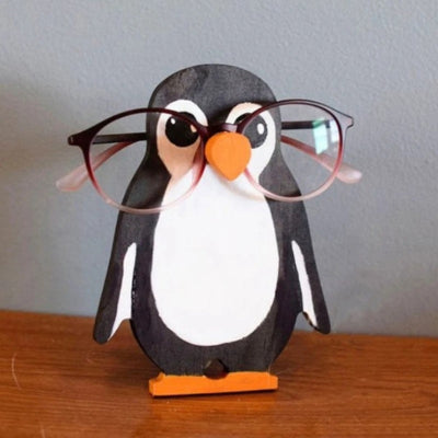 porte lunettes en bois penguinoptic artisanal