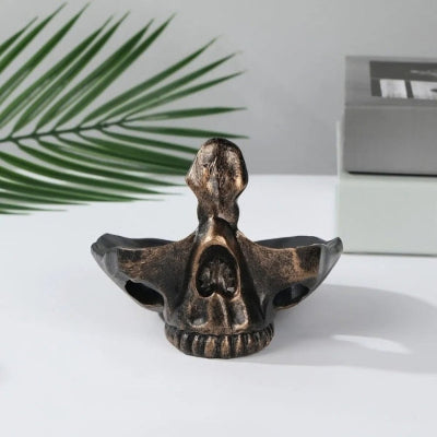 porte lunettes original skullbronze esthétique