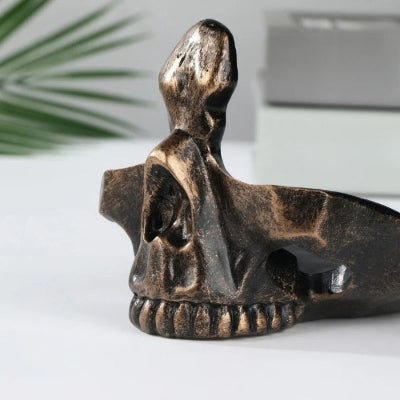 porte lunettes original skullbronze solide