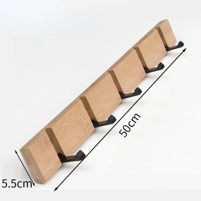 dimensions porte manteau bois cinq crochets rabattables