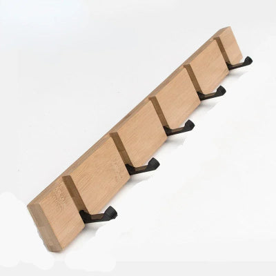 dimensions porte manteau bois cinq crochets rabattables