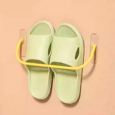 range chaussures mural clipshoes jaune
