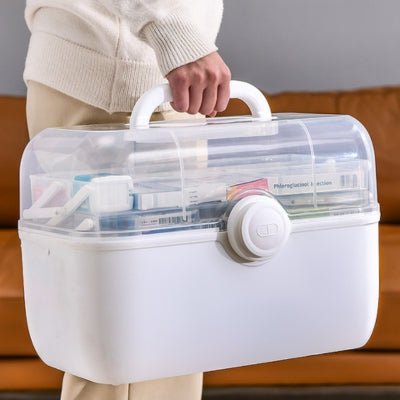 Rangement-boite-plastique-medicaments-blanche