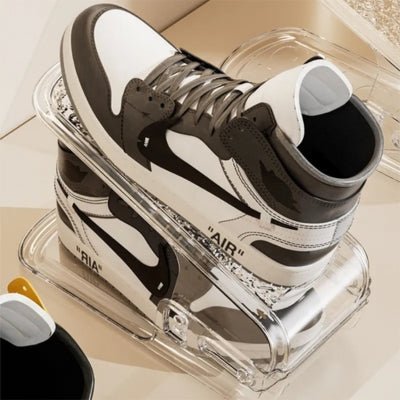 Paire-baskets-empilée-range-chaussures