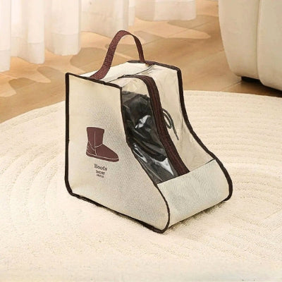 sac à chaussures protecboots beige bottines