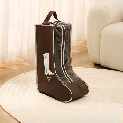 sac à chaussures protecboots marron bottes