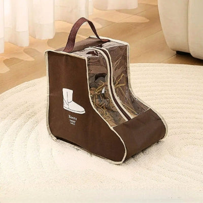 sac à chaussures protecboots marron bottines