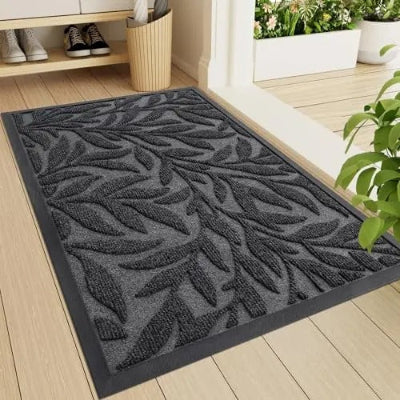 tapis d'entrée intérieur design embosstep gris