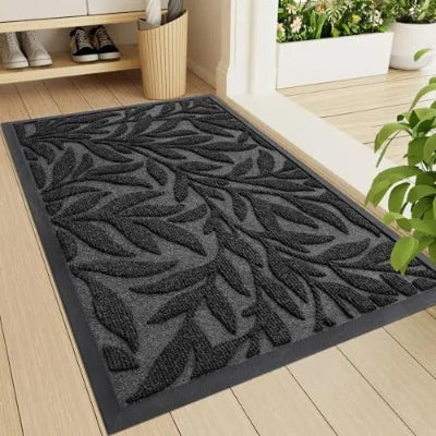 tapis d'entrée intérieur design embosstep noir