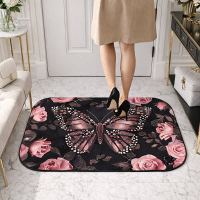 tapis d entrée pinkrug feminin