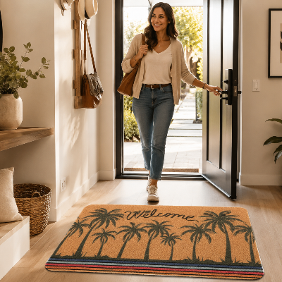tapis entrée intérieur palmstep agréable