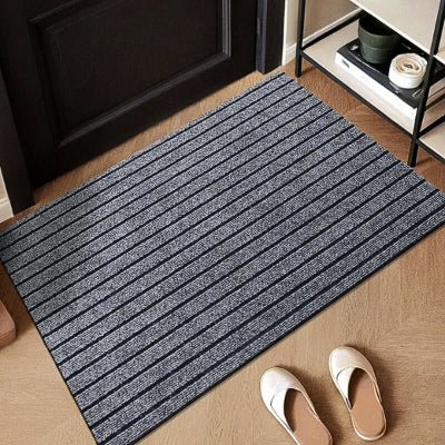 tapis entrée intérieur tapis antidérapant et anti-poussière gris chaussons