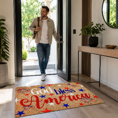 tapis entrée intérieur usastep accueillant