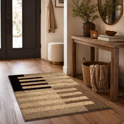 tapis pour entrée brownline esthétique