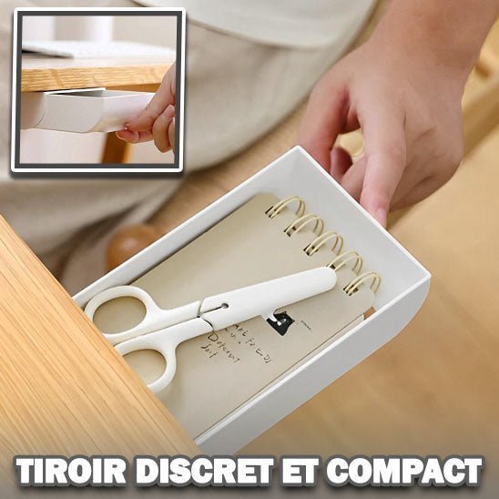 Tiroir organisateur de bureau invisible | ECLIPSTIR™ - Fée qui Range